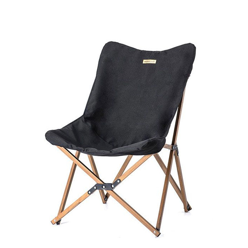 moon chair campingstuhl MW01 Klappbarer Mondstuhl mit Holzmaserung – Naturehike