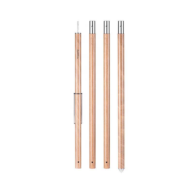 aluminum tent poles 240cm/280cm Aluminum Alloy & Wood Pattern Tent Pole