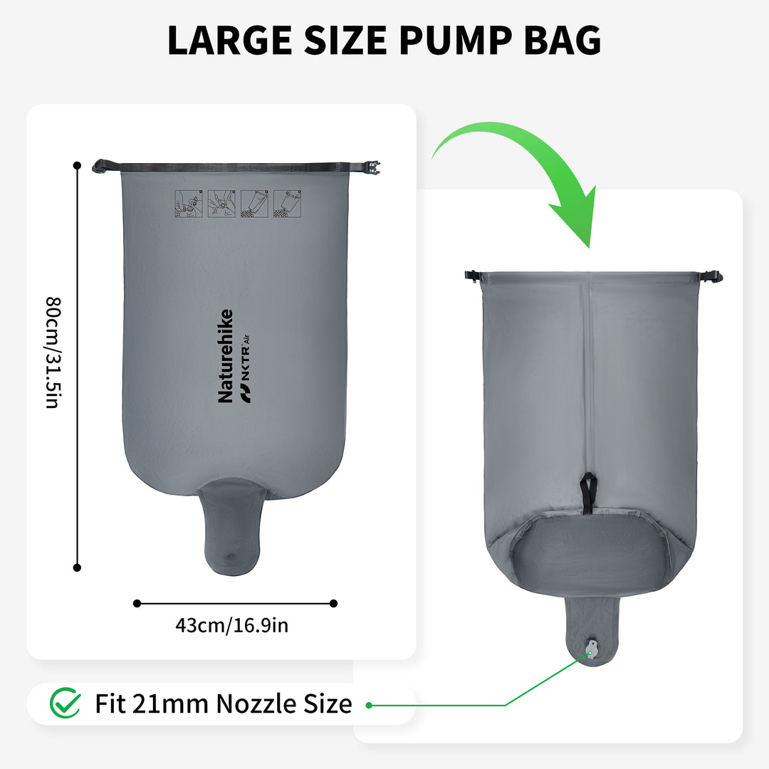 Borsa gonfiabile multifunzionale per le serie Tuye™ e Yugu™