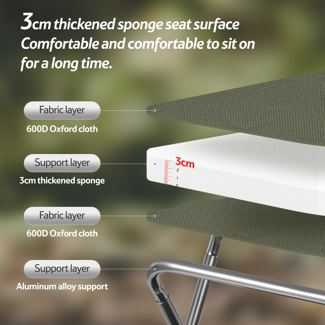 PeakLite™ XL01 Ultralight Folding Camping Stool