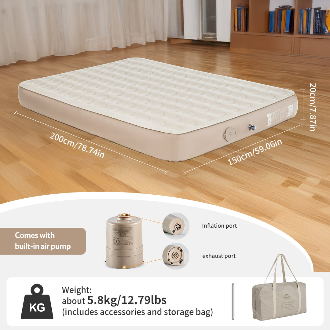 ChenYu™ C20 Luftmatratze mit eingebauter Pumpe