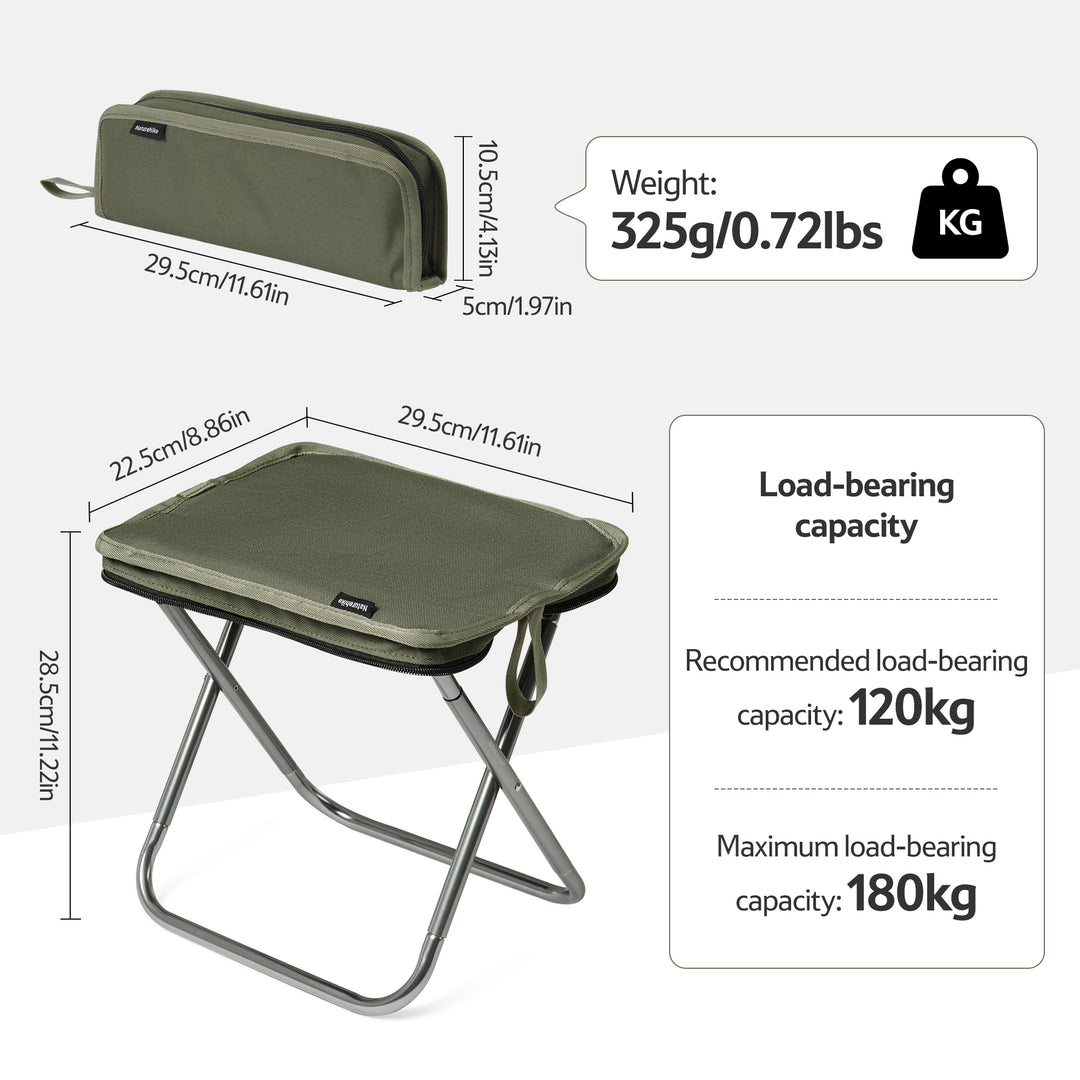 PeakLite™ XL01 Ultralight Folding Camping Stool