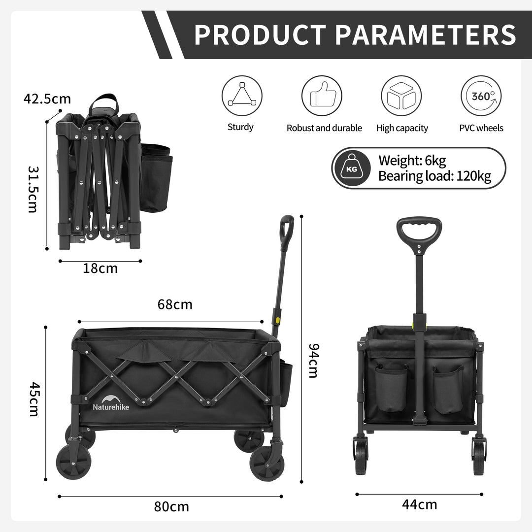Lightweight Folding Trolley