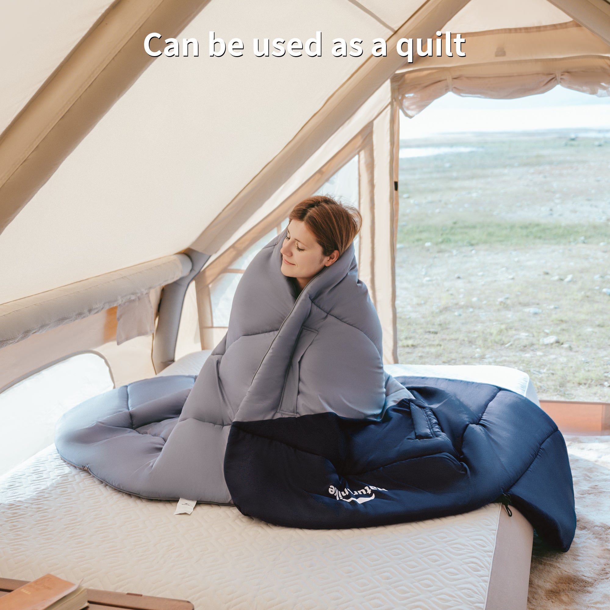 Solora™ U450 Hooded Synthetic Sleeping Bag 39°F / 4°C | Naturehike