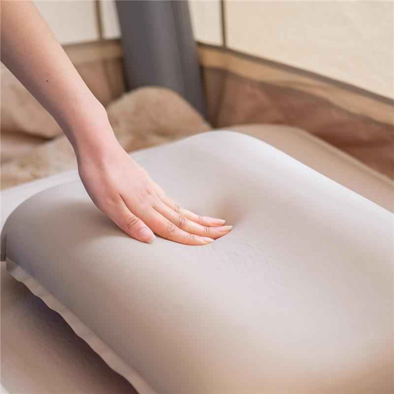 Oreiller de camping gonflable ultra léger et compressible pour dormir, randonnée, plage – Confortable, ergonomique, portable et gonflable pour soutien du cou et des lombaires – Rose rouge Oreiller de camping gonflable ultra léger et compressible pour dormir, randonnée, plage – Confortable, ergonomique, portable et gonflable pour soutien du cou et des lombaires – Rose rouge