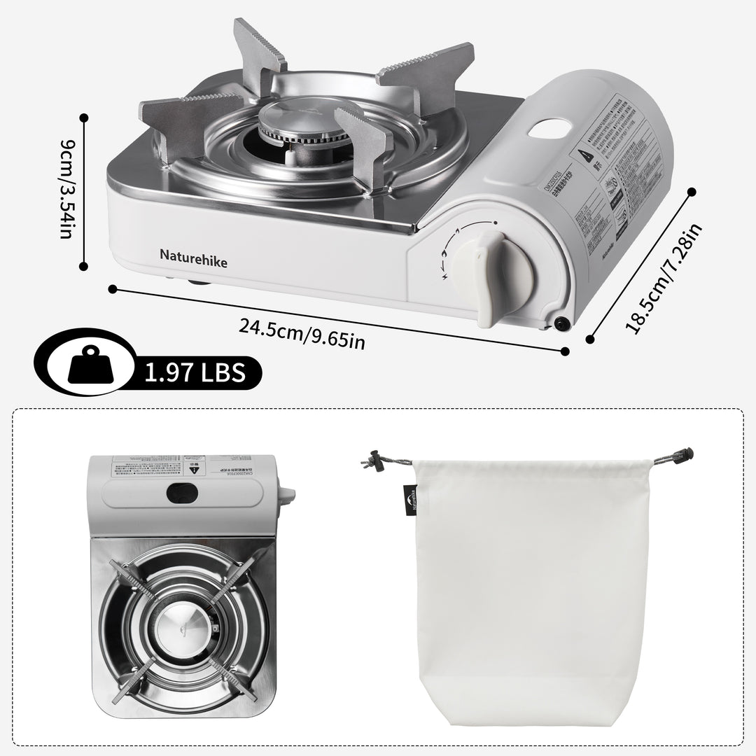 White Ark™ Mini-campingkomfur