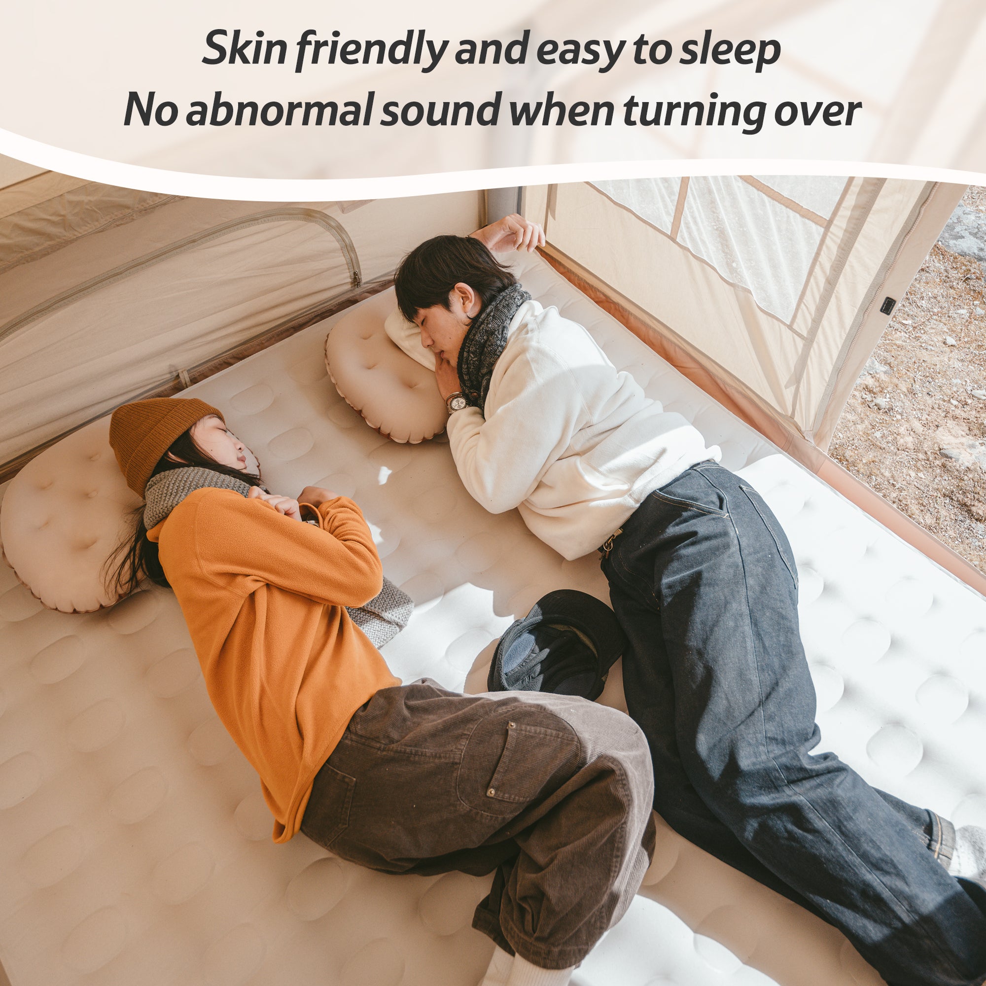 ChenYu™ C20 内蔵ポンプ付きエアマットレス – Naturehike