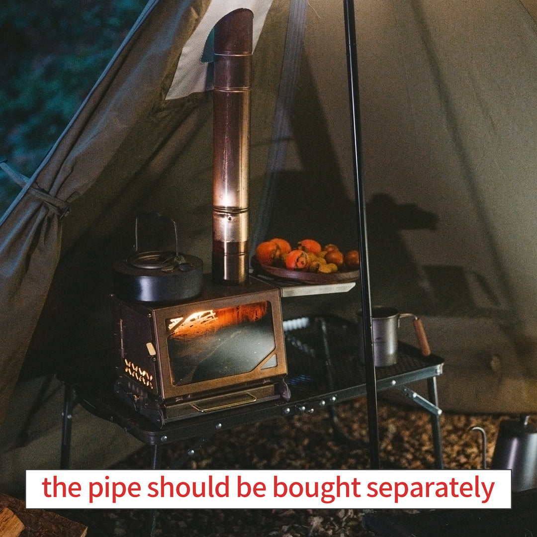 tents with log burners Ice Field Elf Firewood Stove – Naturehike