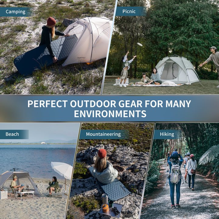 Yugu™ Ultralight Self-Inflating Pad