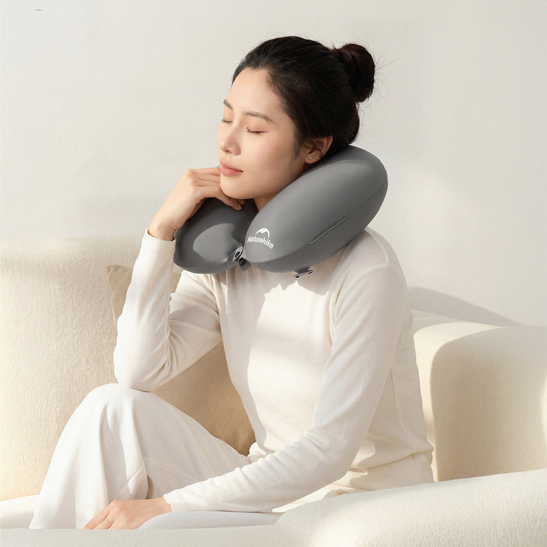 Oreiller cervical gonflable ultraléger
