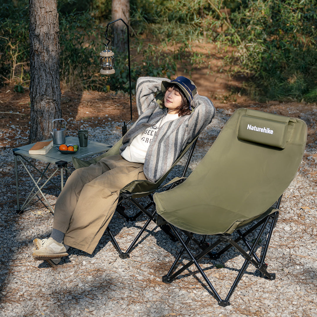 SeaStar™ 002 campingstol med høj ryg