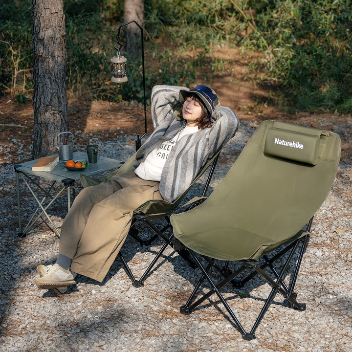 SeaStar™ 002 campingstol med høj ryg