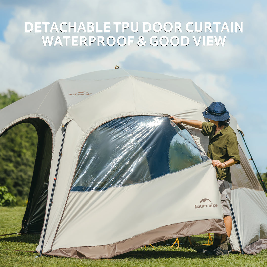 tent curtain Cloud Boundar™ 6-sided Pop-Up Canopy Tent