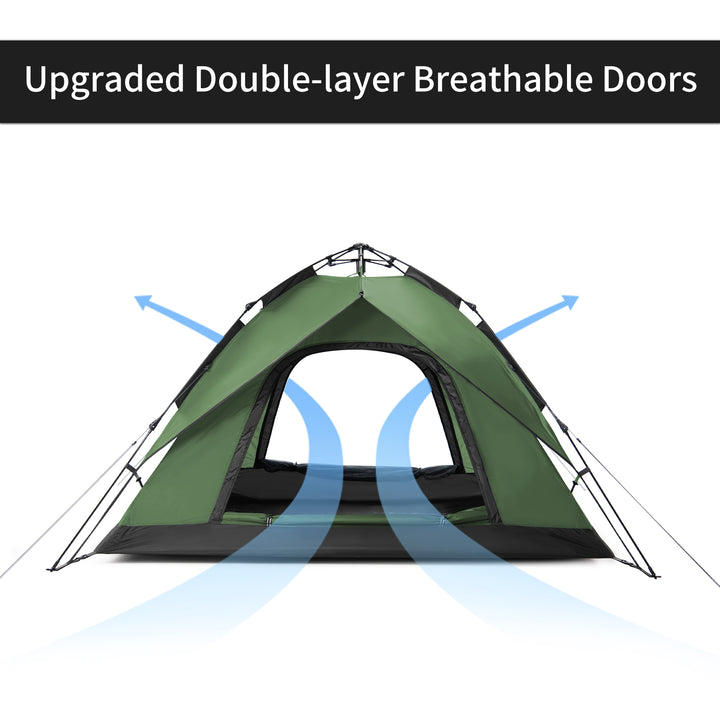 4 People Pop-up Camping 4 Season Tent