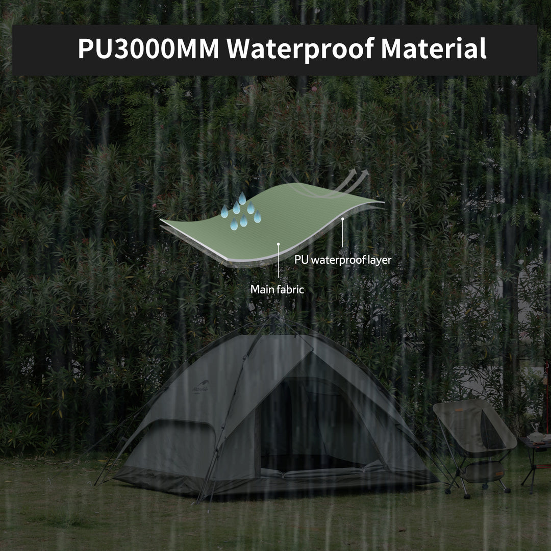 4 People Pop-up Camping 4 Season Tent