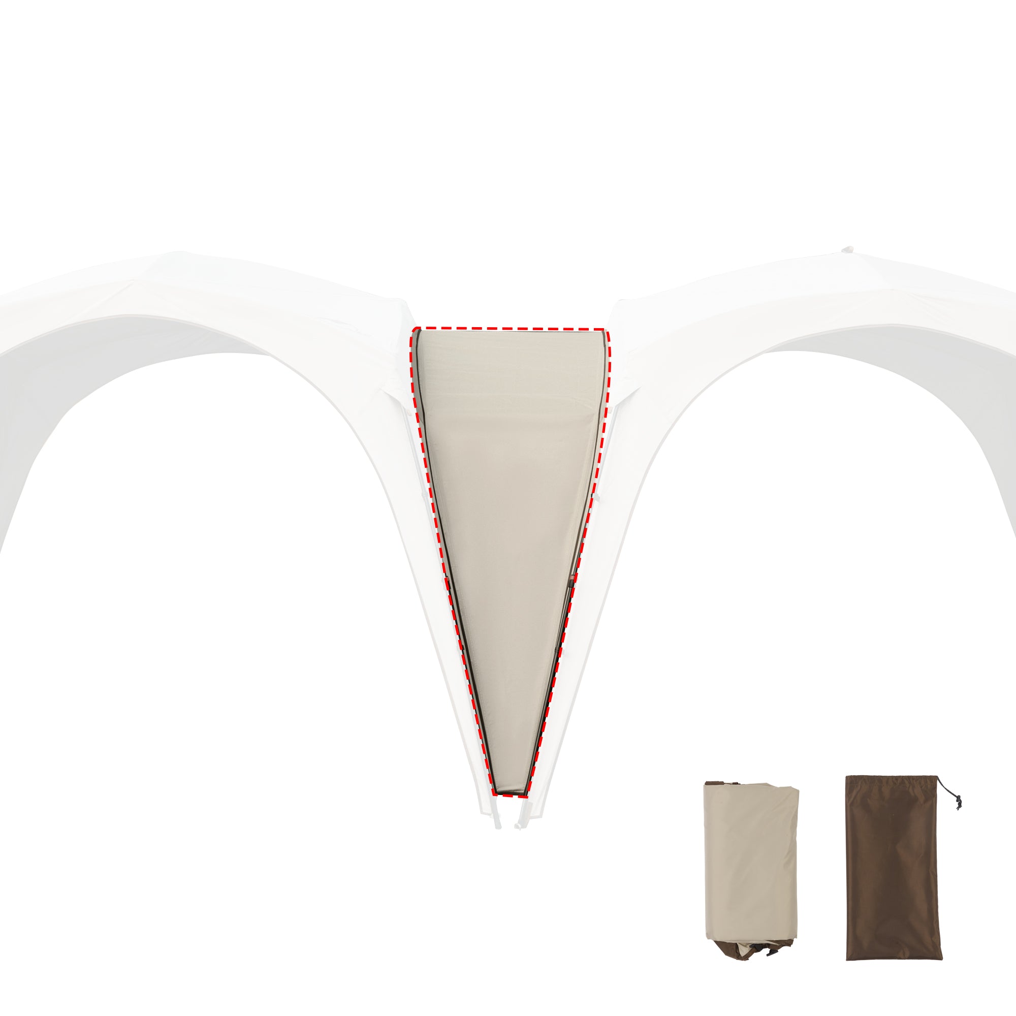 Cloud Boundar™ 4-sided Pop-Up Canopy Tent | Naturehike