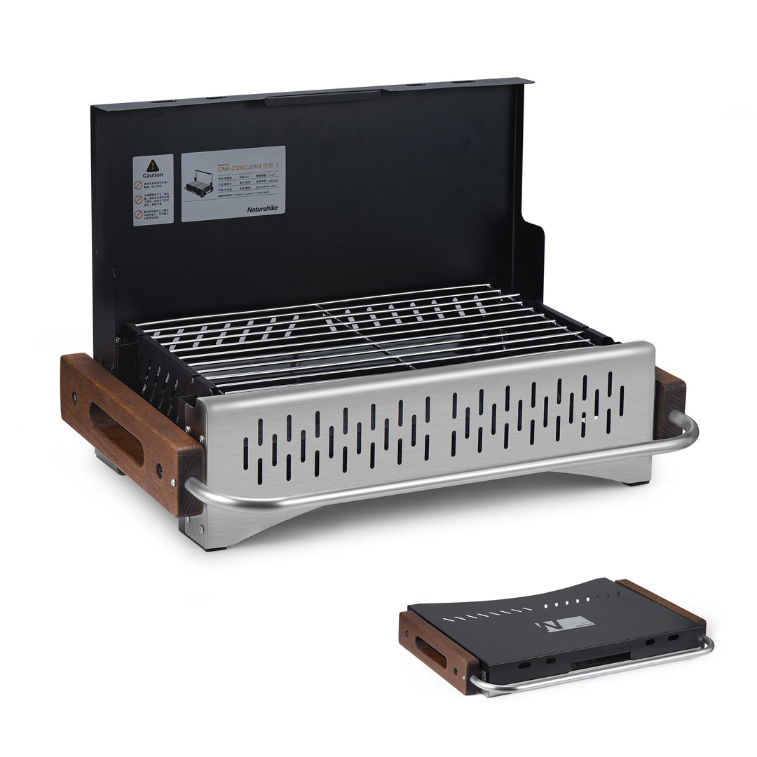 SmokeTrail™ Portable Tabletop Charcoal Grill