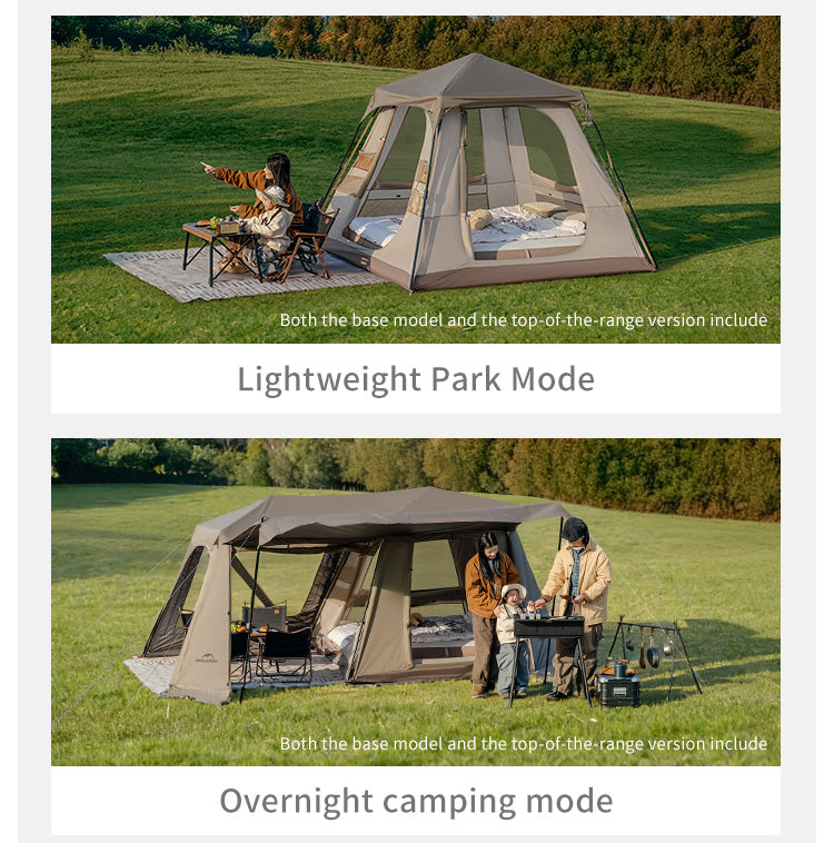 ビレッジ™ NEO 4～6人用インスタントキャンプテント – Naturehike