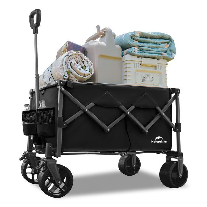 Lightweight Folding Camping Wagon Upgraded