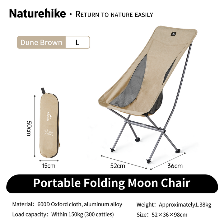 PeakLite™ YL03 Ultraleichter, faltbarer Campingstuhl L