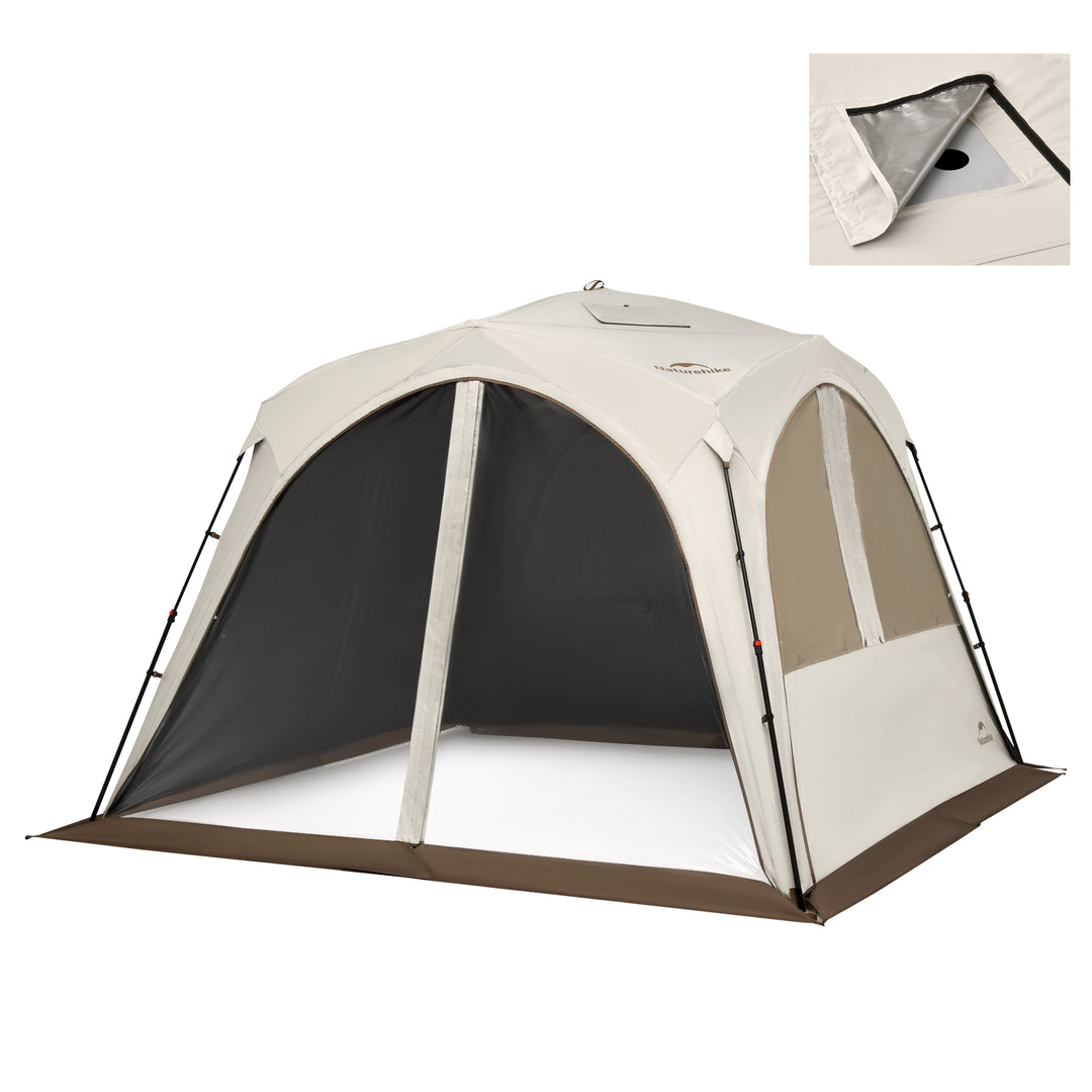silvertree pop up zelt abbau Cloud Boundar™ 4-seitiges Pop-Up-Faltpavillonzelt