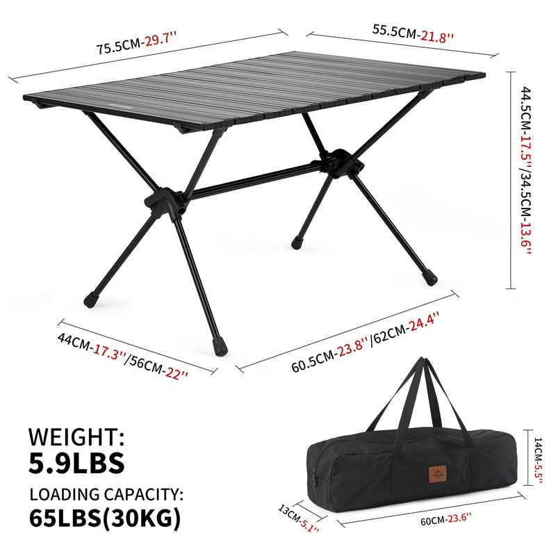 PeakLite™ FT11 Detachable Aluminum Camping Table