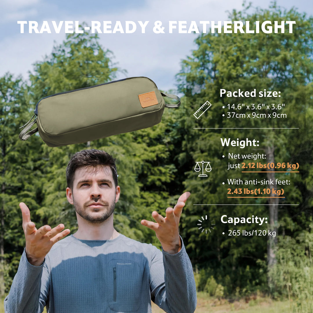 PeakLite™ YL02 ultralet sammenklappelig campingstol