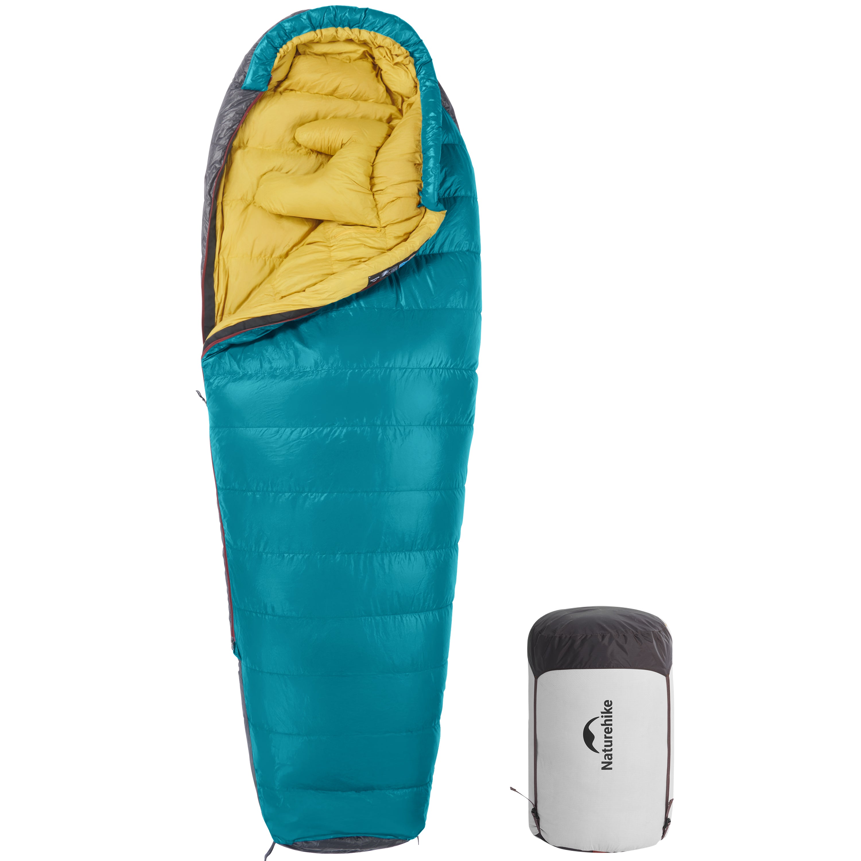 Naturehike bird SP550 ダウンシュラフ 寝袋 美品 Snowbird™ SP550 Down Mummy Sleeping Bag 29.3°F / -1.5°C – Naturehike