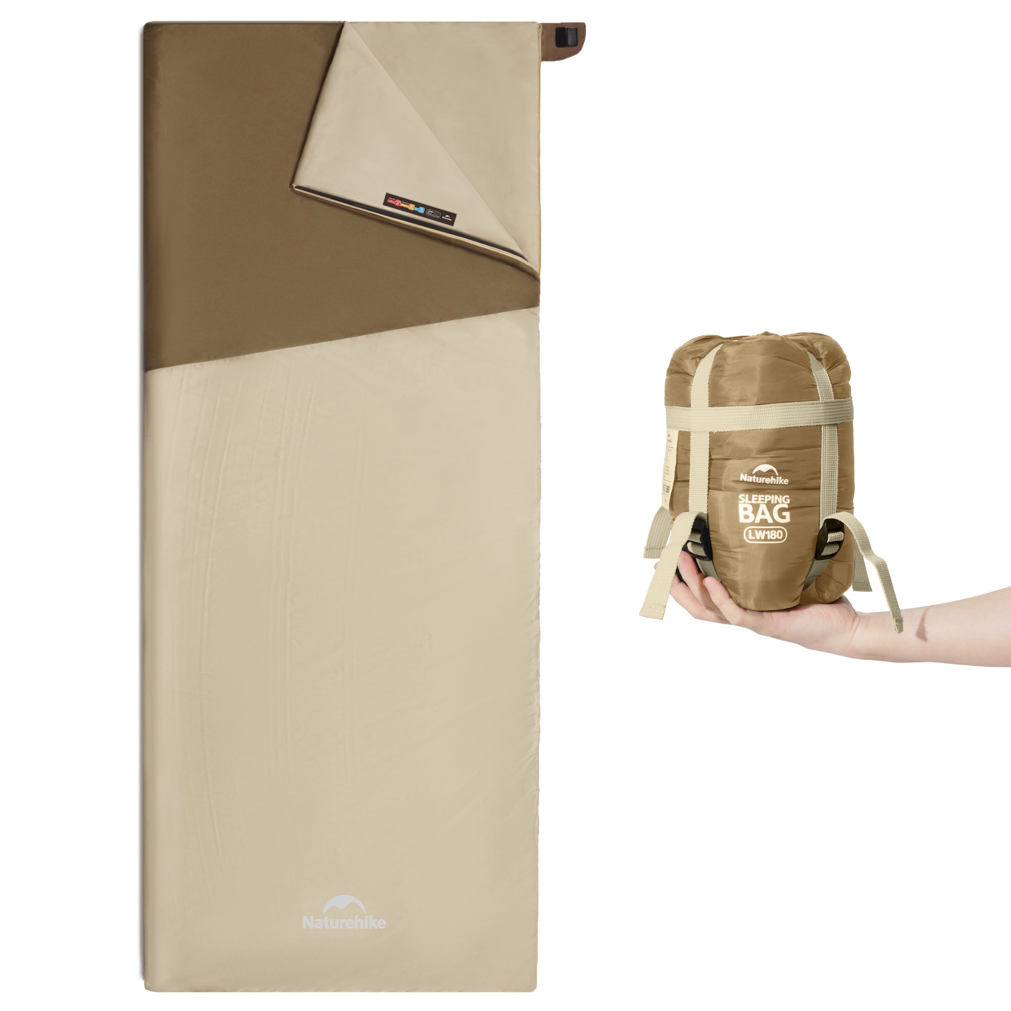 LW180™ Synthetic Sleeping Bag 59°F / 15°C – Naturehike