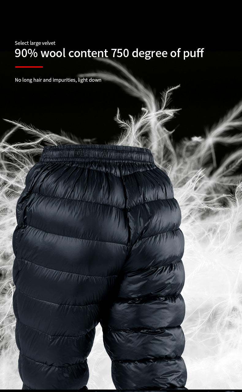 Naturehike Down Pants,Men's Women's Puffy Pants,Winter Warm Outdoor Me