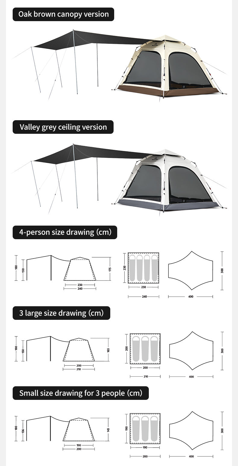 Ango Instant Camping Tent