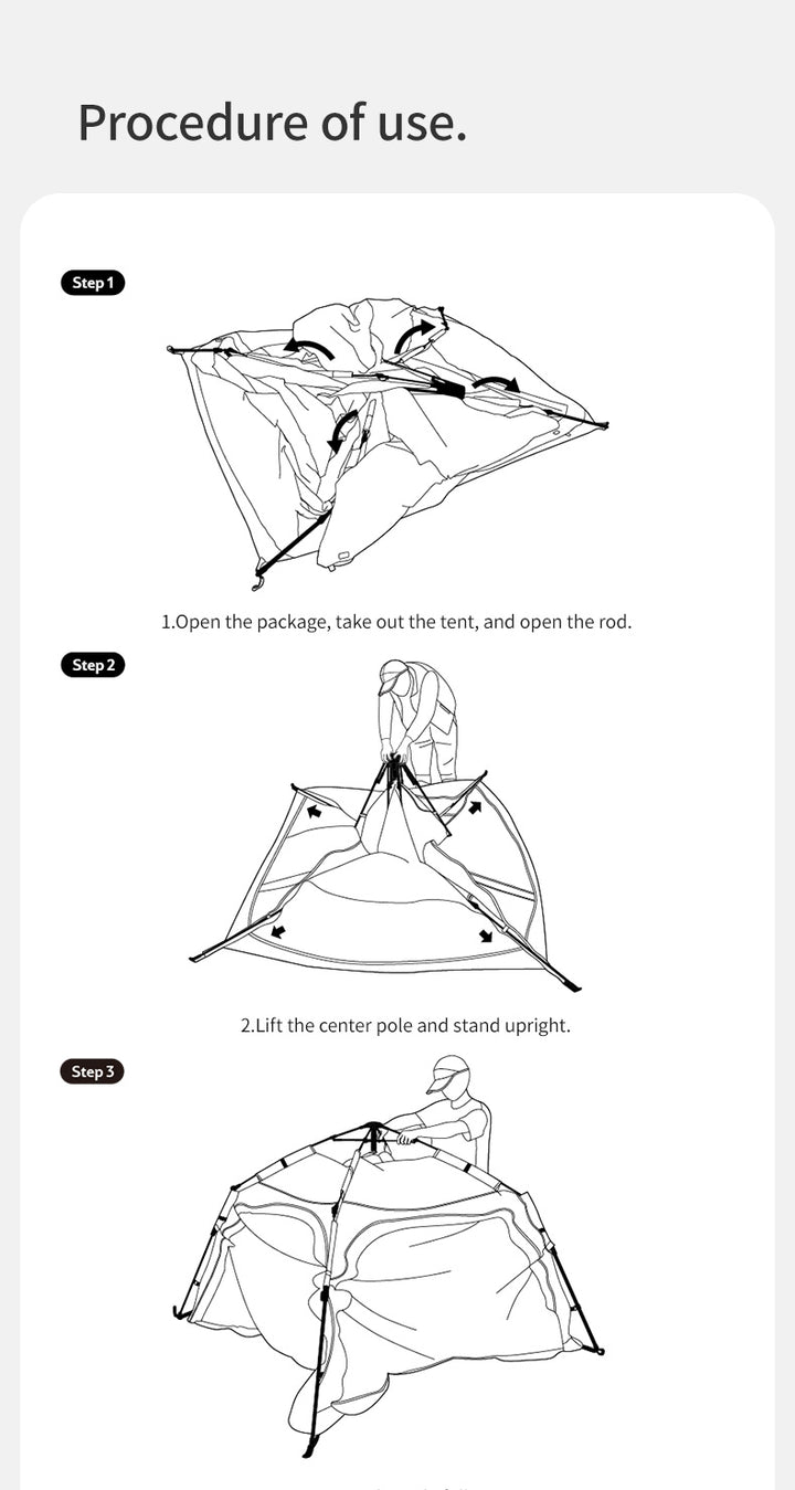 Ango™  Instant Camping Tent