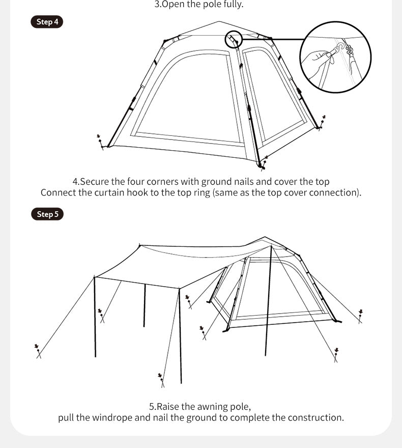 Ango™ Instant Camping Tent | Naturehike