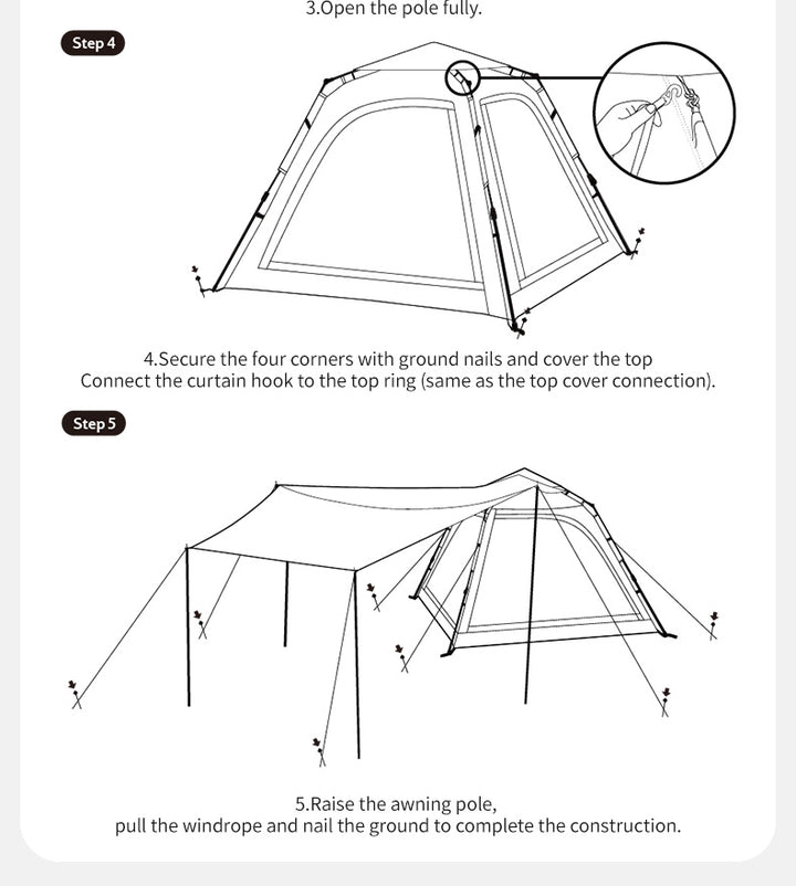 Ango™  Instant Camping Tent