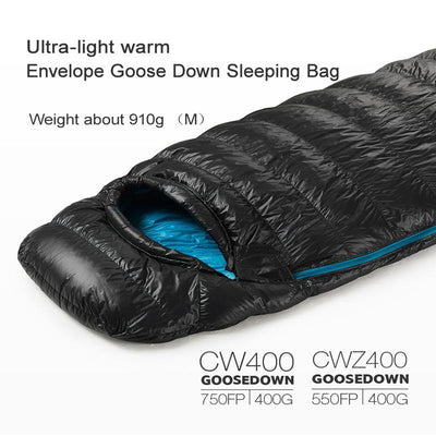 Naturehike CW400 Mummy goose down Sleeping Bag