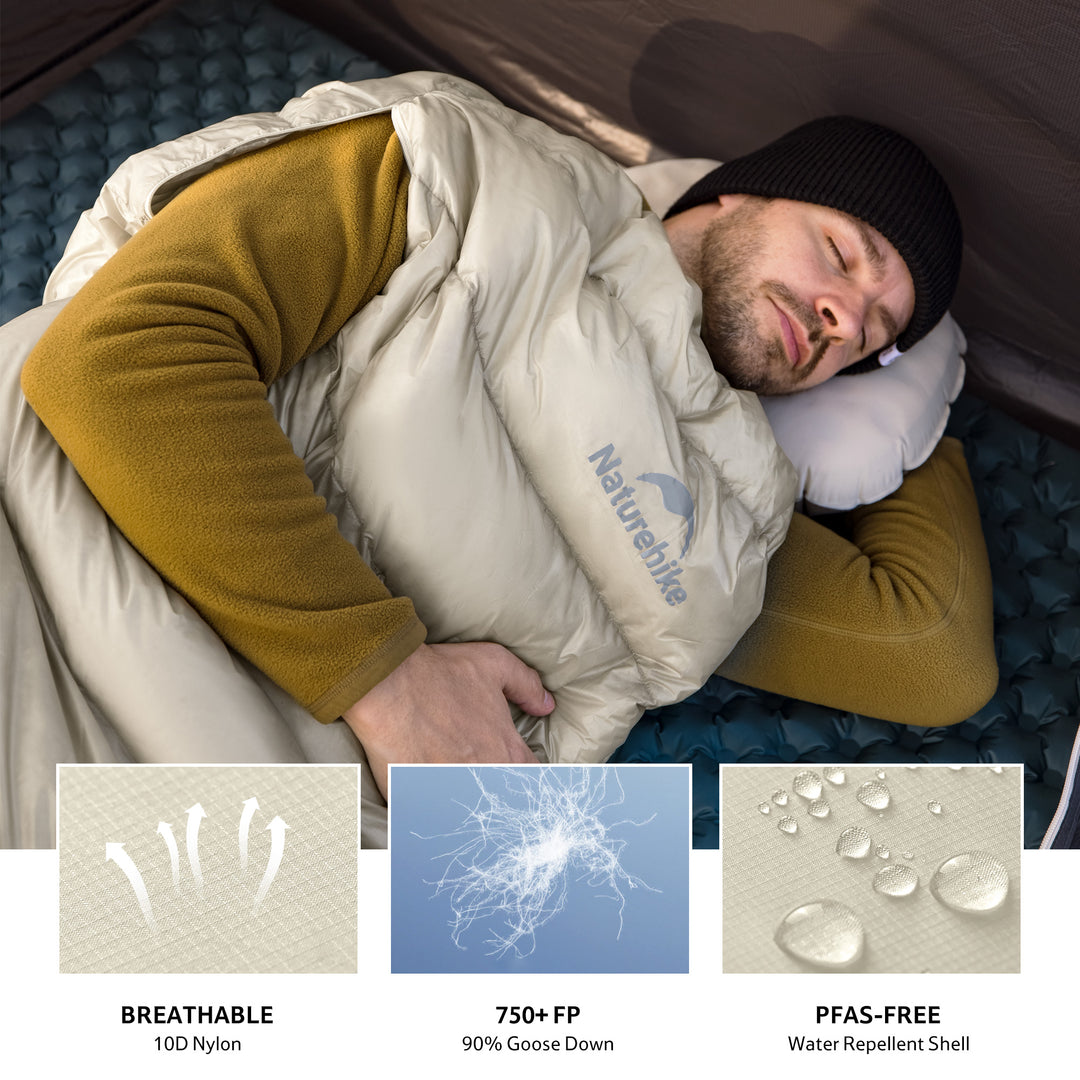 CW™ EXT ultraleichter Daunenschlafsack 50.9°F / 10.5°C