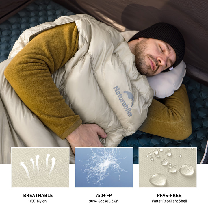 CW™ EXT ultraleichter Daunenschlafsack 50.9°F / 10.5°C