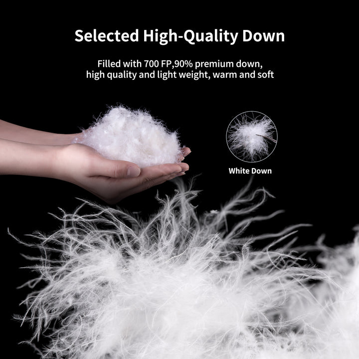 Yushang™ Dual Side Zip Duck Down Pants