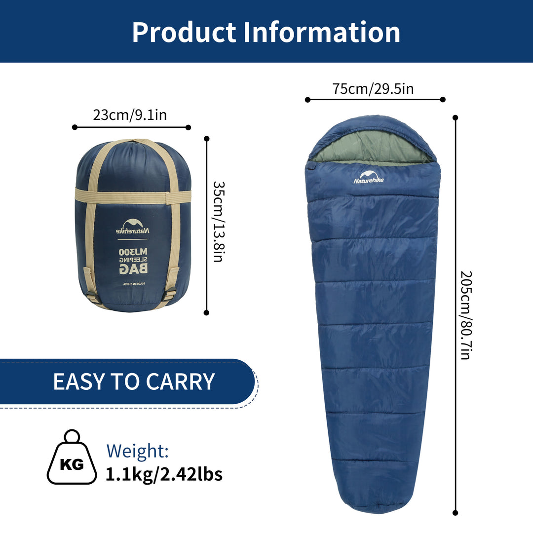 mumien schlafsack innenfutter baumwolle Naturehike MJ Mumienschlafsack aus hohler Baumwolle