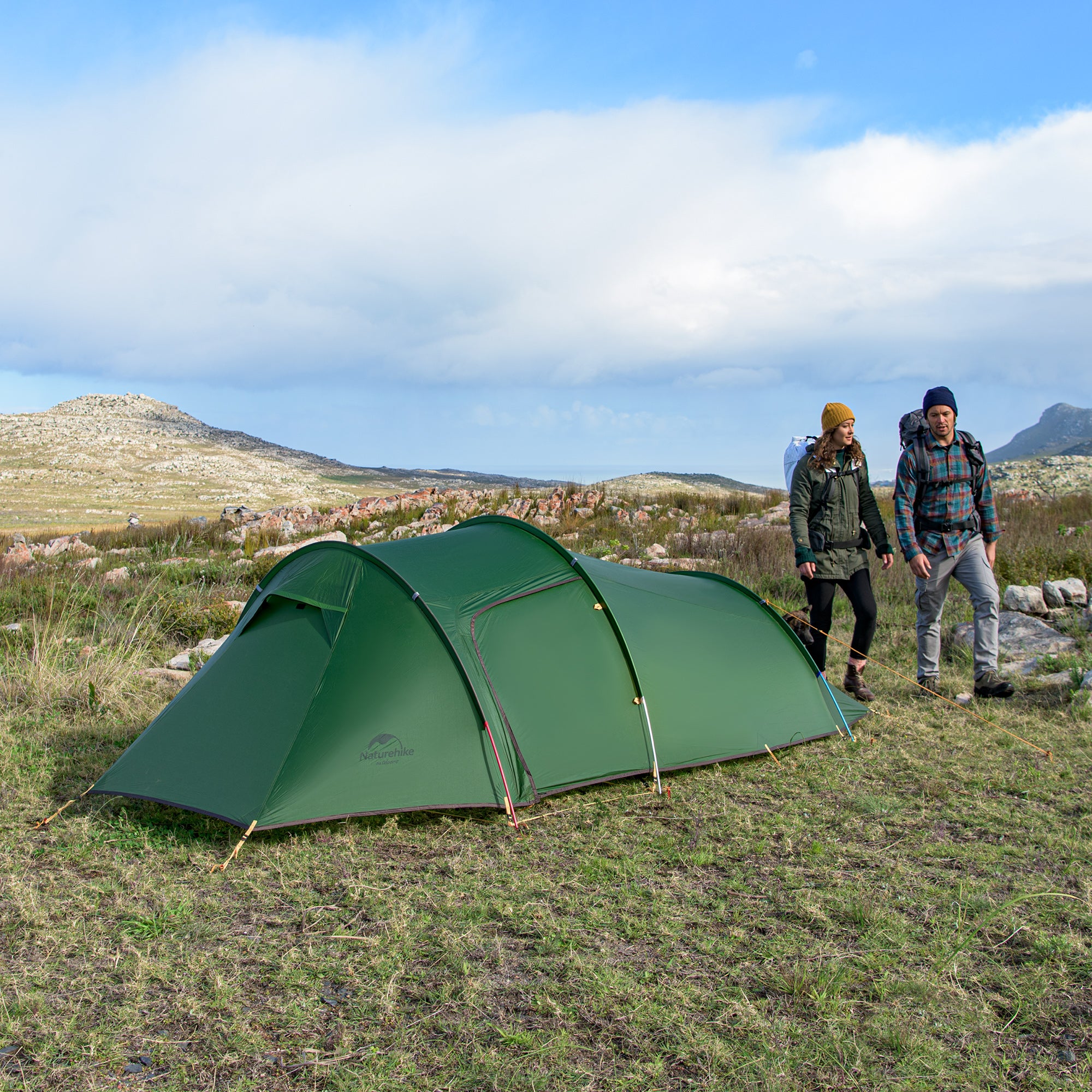 Opalus™ 2人用 4シーズン トンネルテント – Naturehike