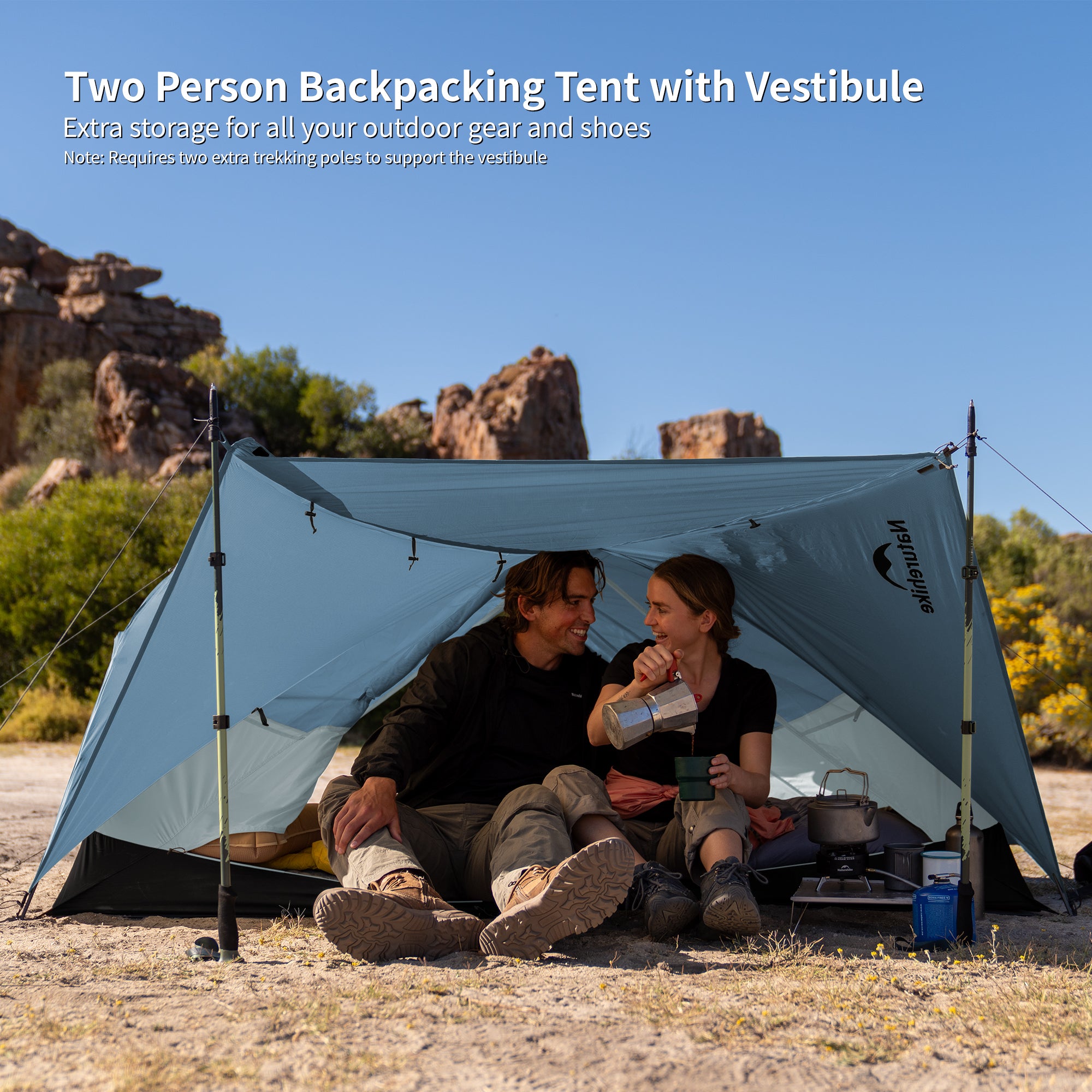 Mongar™ BASE 2-Person Backpacking Tent – Naturehike