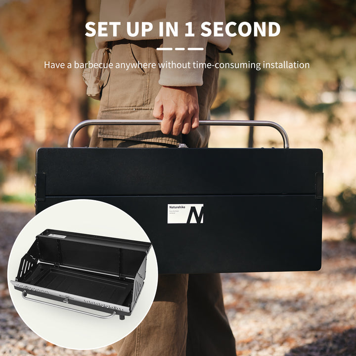 Moyan™ Upright Folding BBQ Grill