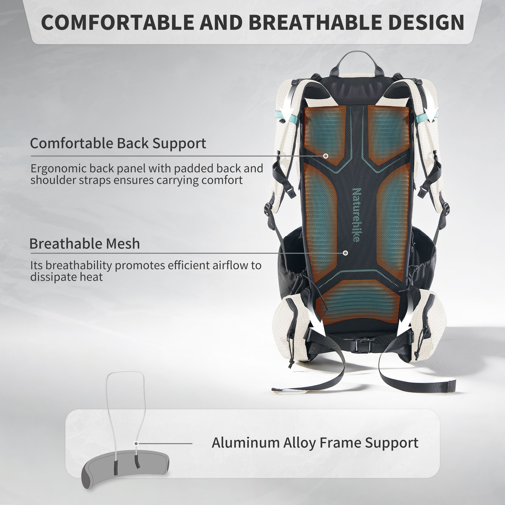 Rock™ 2.0 Hiking Backpack - Naturehike