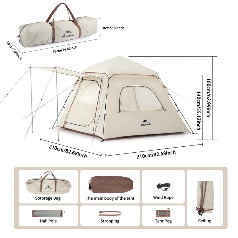 An image of a Naturehike Ango Tent Light Version by Naturehike official store