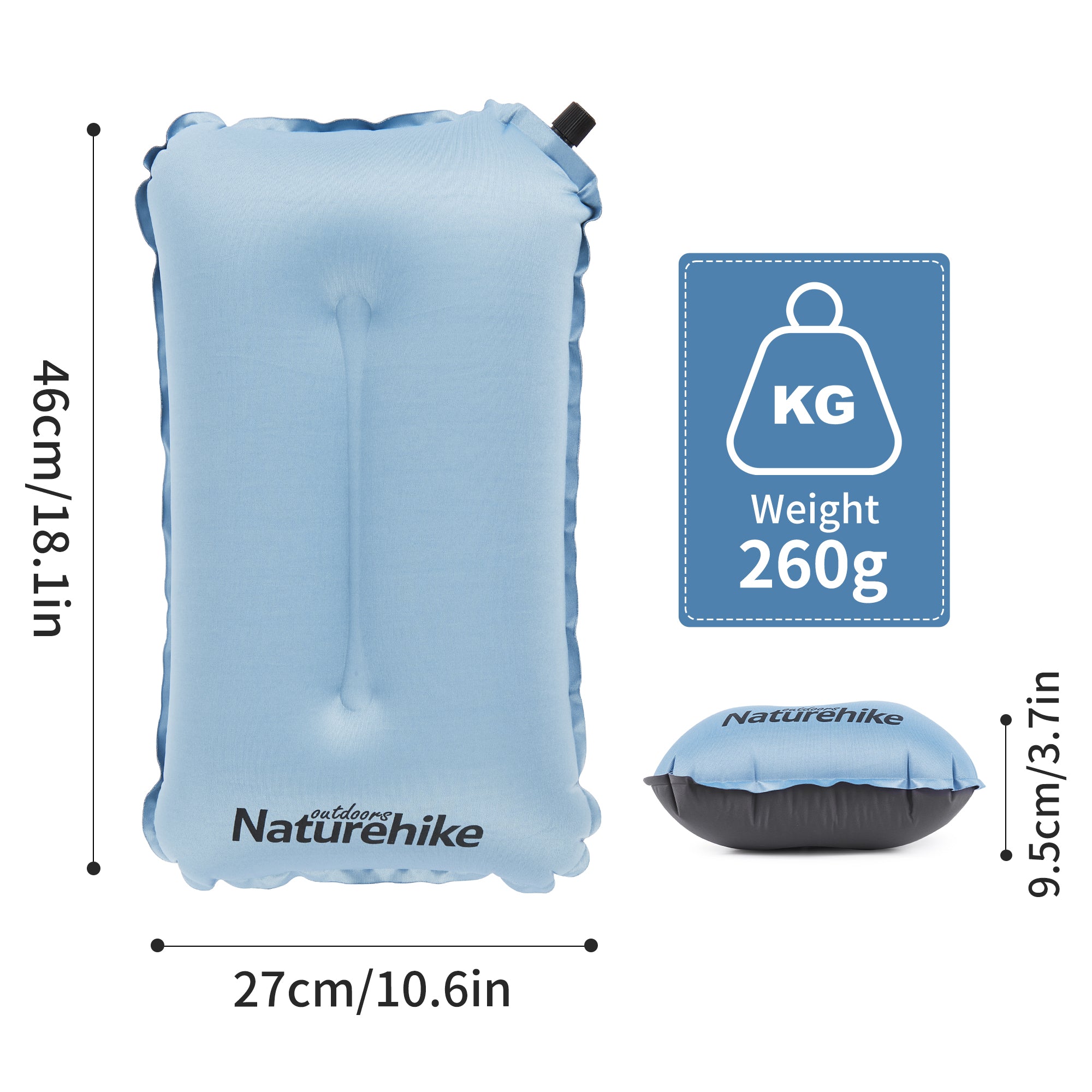 Xinmian™ Sponge Automatic Inflatable Pillow – Naturehike