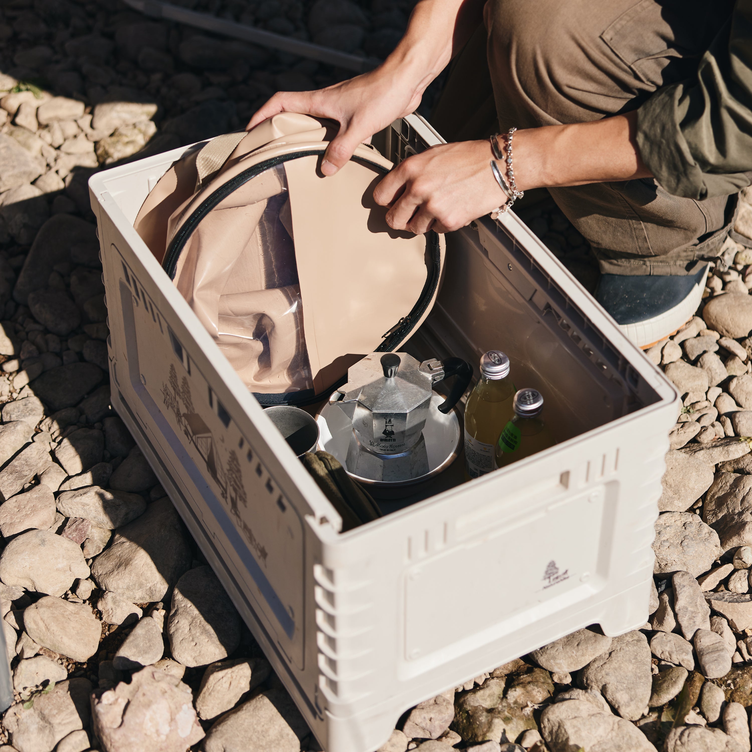 Naturehike 20L Collapsible Bucket – Portable Folding Wash Basin with L