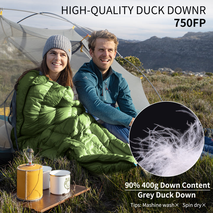 CWM™400 Daunen-Ultraleicht-Schlafsack 43°F / 6°C