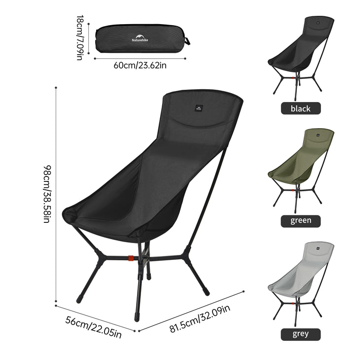 Sedia da campeggio pieghevole ultraleggera PeakLite™ YL01 L