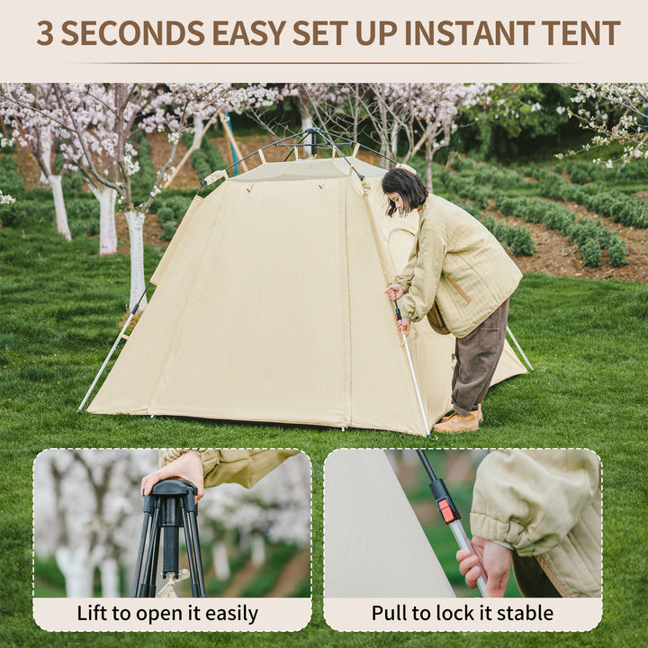 Ango™ 3-Person Auto Tent with Canopy
