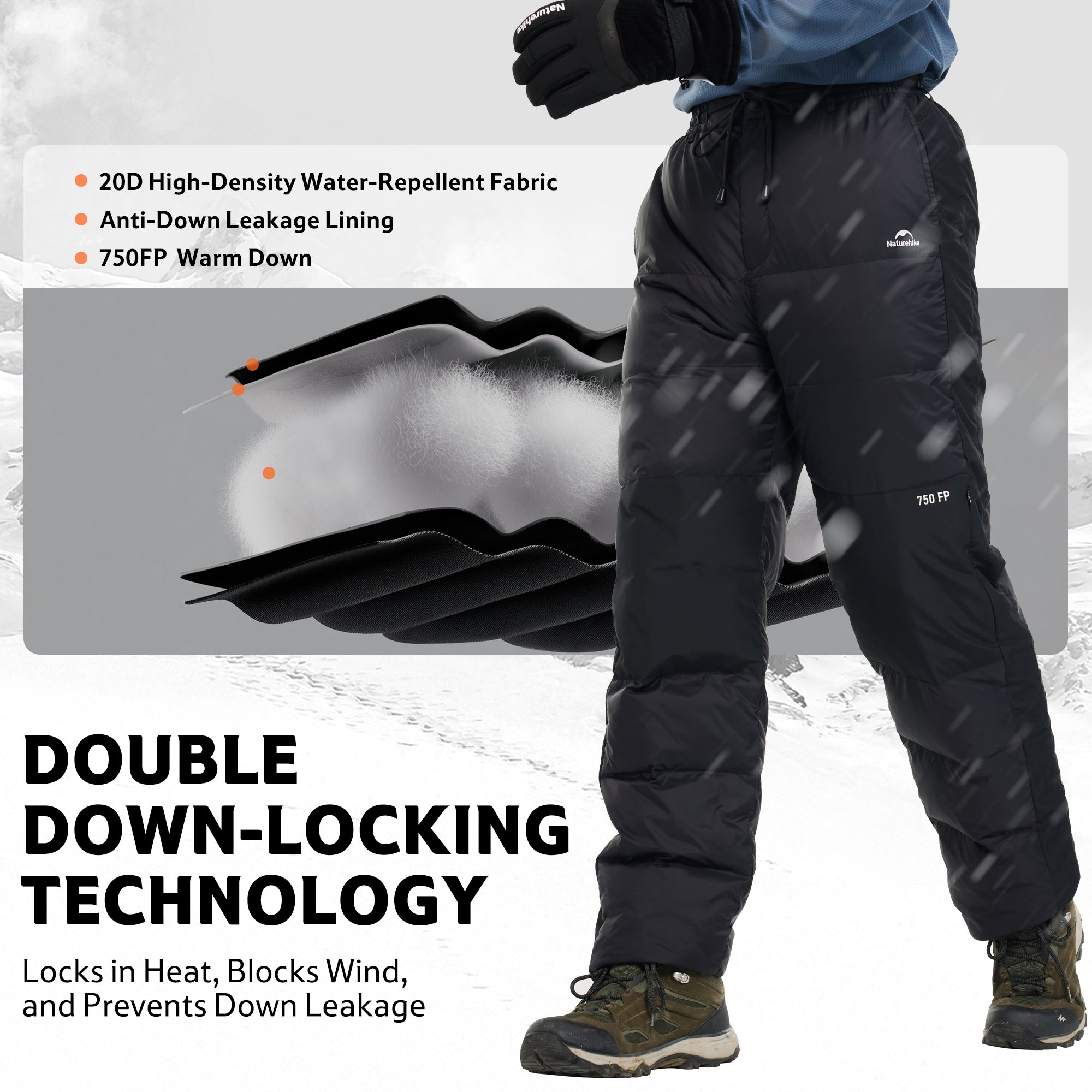 DW-280™ Thermal Down Pants | Naturehike